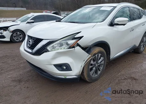 2015 Nissan Murano Sl z USA, uszkodzony, nr VIN 5N1AZ2MG8FN208065